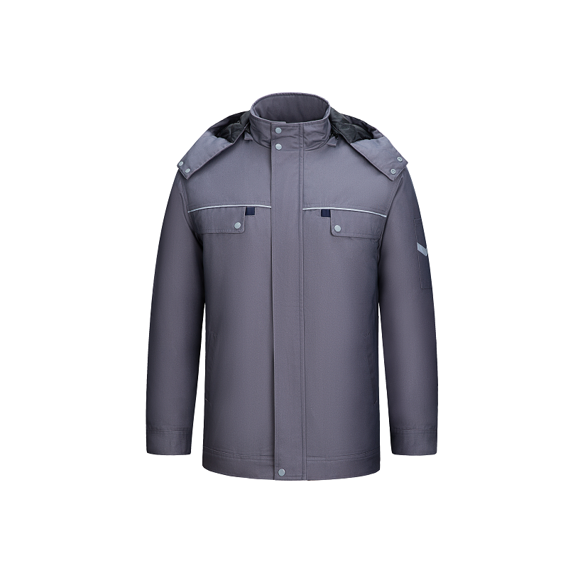 际华防护 406202 雪兔绒棉服 灰色/蓝色/深蓝