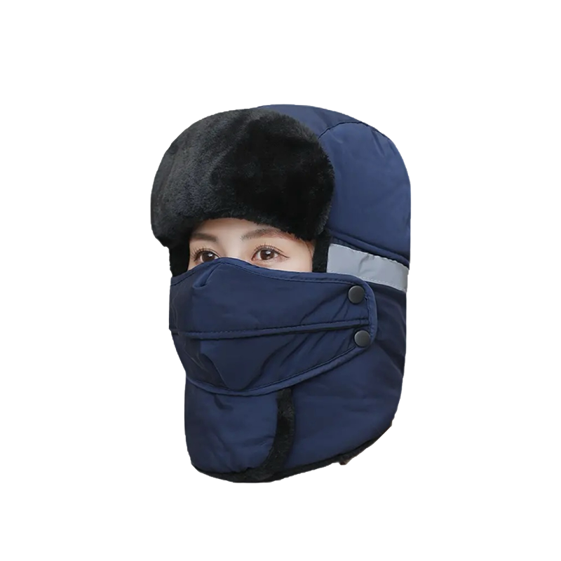 际华防护 101504 棉帽套加厚款 藏蓝色/迷彩色