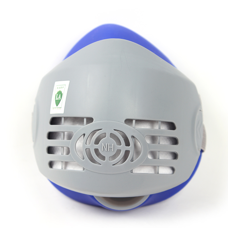 南核2008经济型硅胶防尘半面罩（NH-218）可搭配2001滤棉