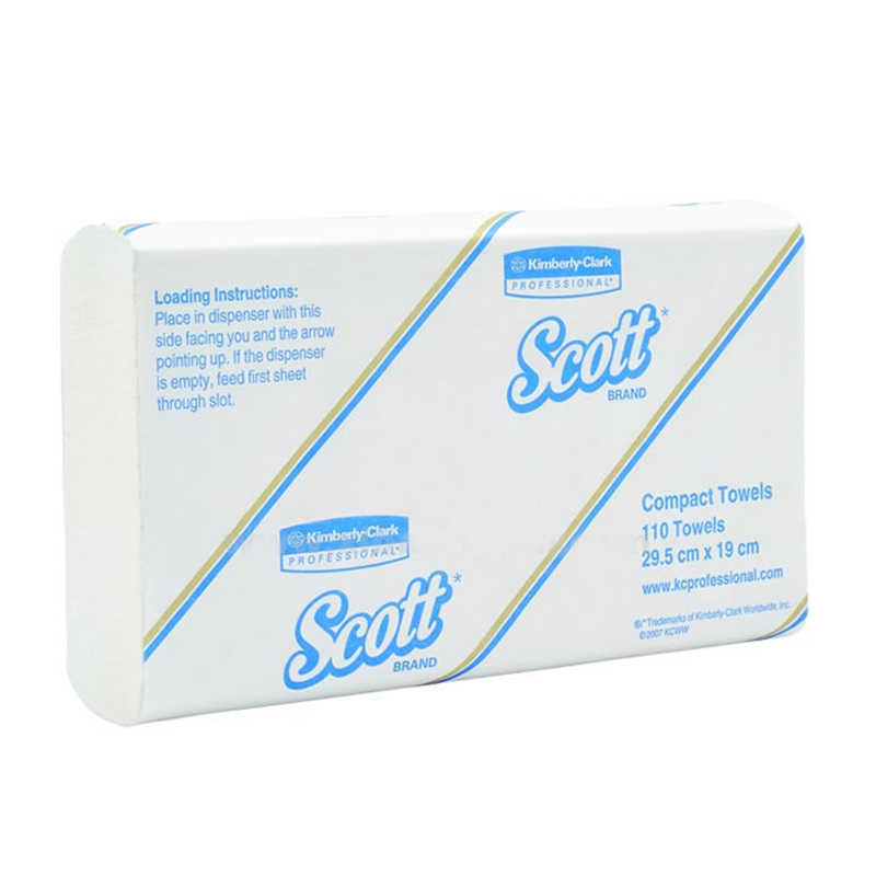 KIMBERLY-CLARK/金佰利 58550 SCOTT纤巧6折式擦手纸