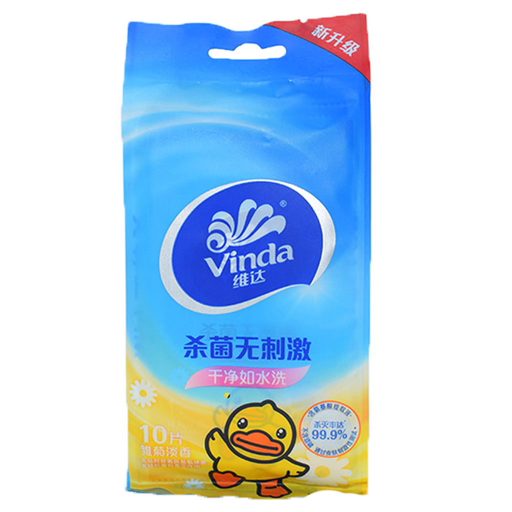 维达VW1012去菌湿巾 雏菊淡香（单片装）