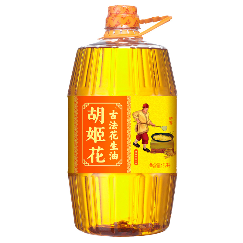 胡姬花古法花生油5L