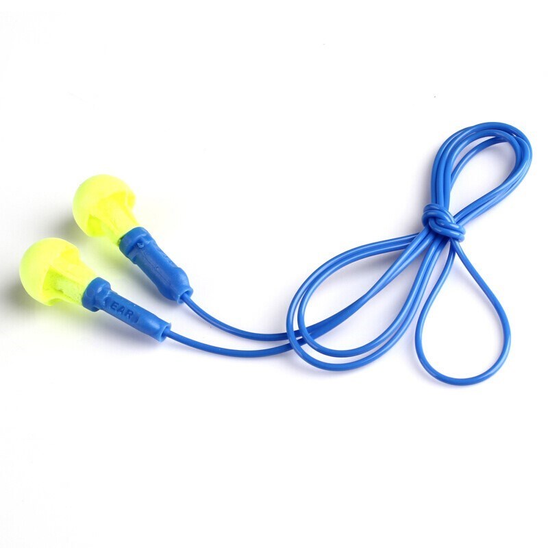 3M 318-1005 免揉搓泡棉带线耳塞（SNR38dB）