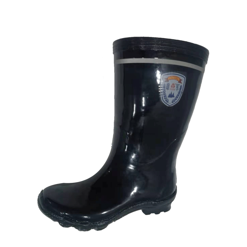 际华3539 反光药物工矿靴高筒（光面）