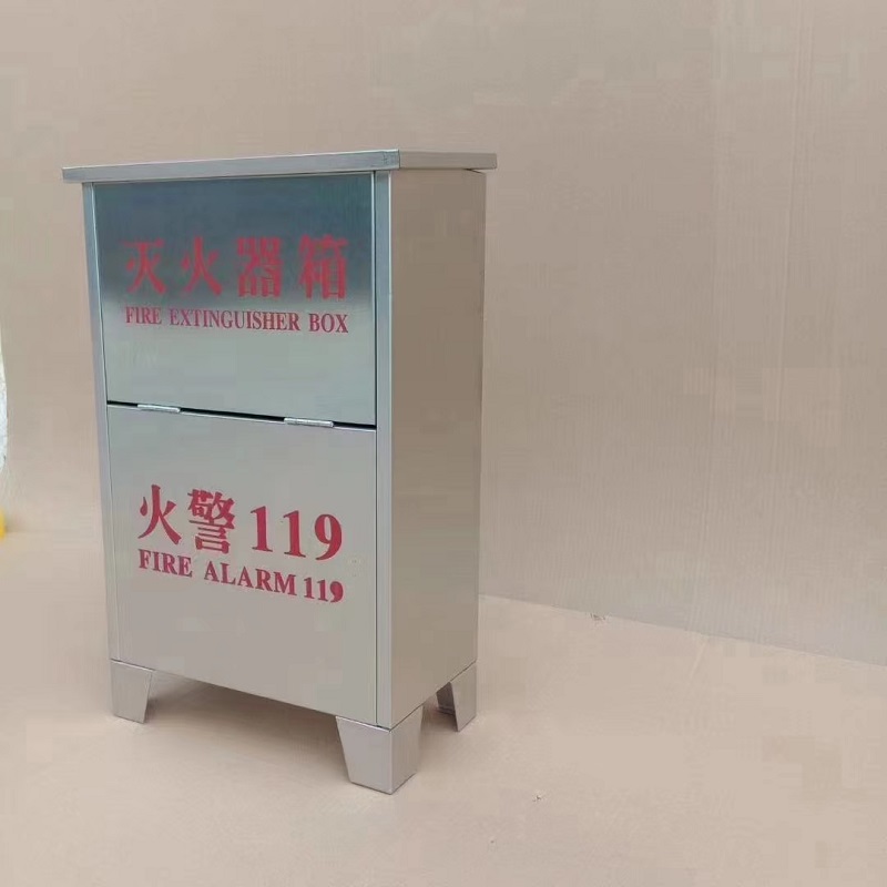 永安 灭火器箱/不锈钢/8kg*2（0.8mm厚）