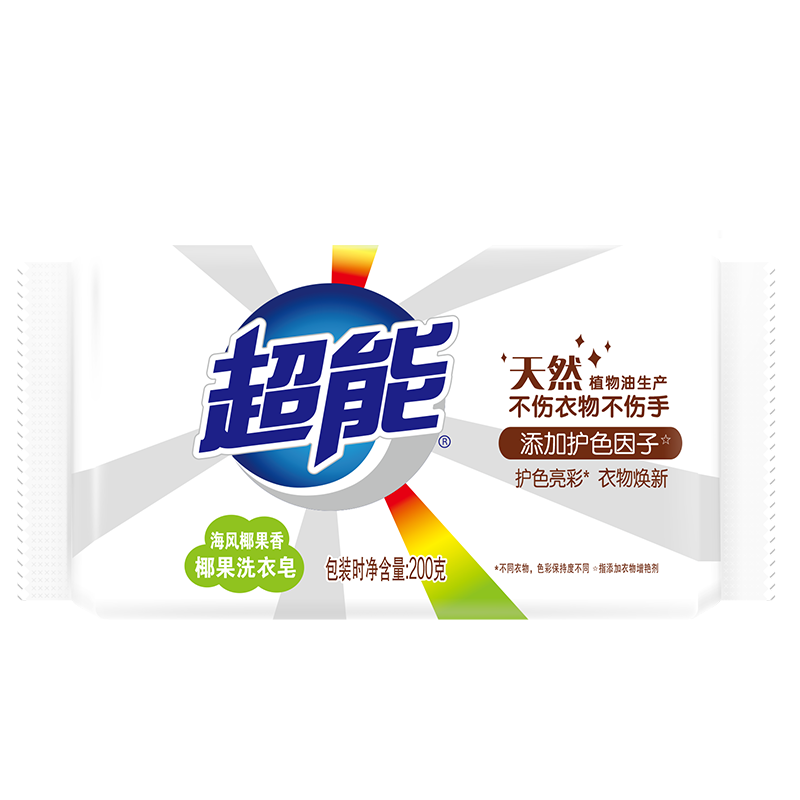 超能 椰果洗衣皂