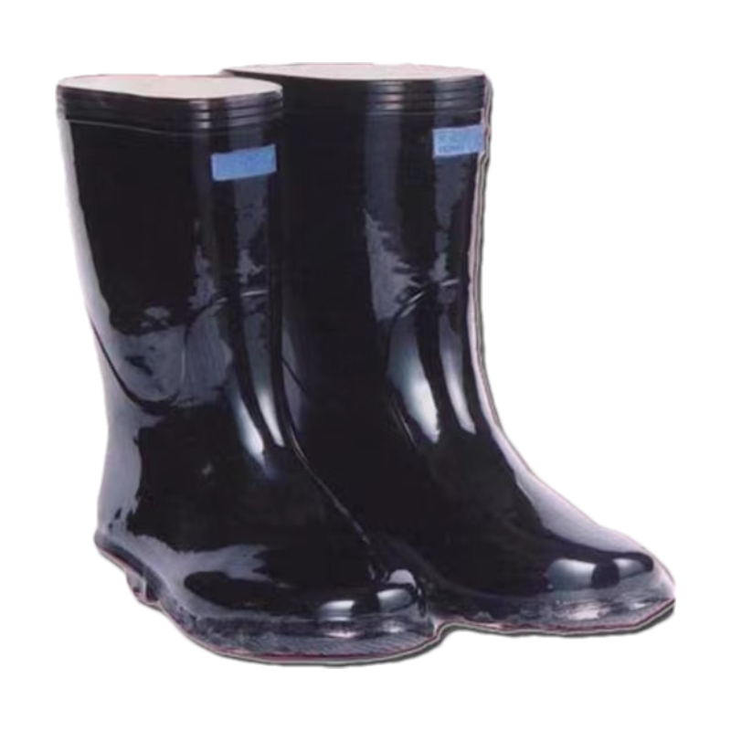 天征 天征高筒雨靴 筒高28厘米 黑色加厚 耐油防酸碱