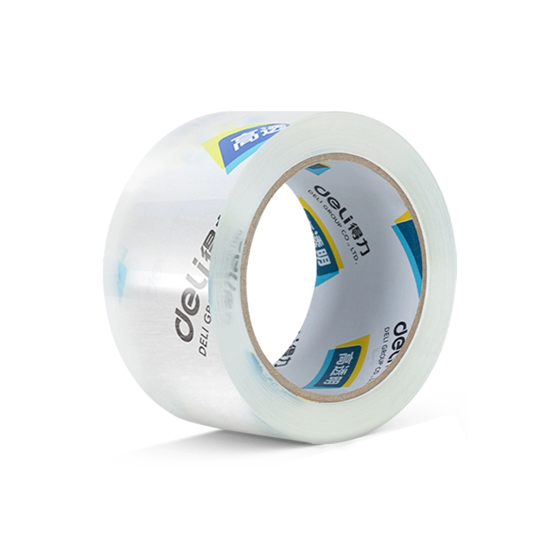 得力 30369 超市封箱胶带 60mm*100y （单位:卷）
