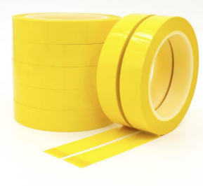 双巨人 地板划线胶带 5s桌面定位贴胶带 材质PVC 20mm*66m 黄色