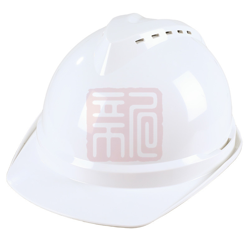 际华防护 101001 ABS豪华型V型一指键帽衬安全帽-红色