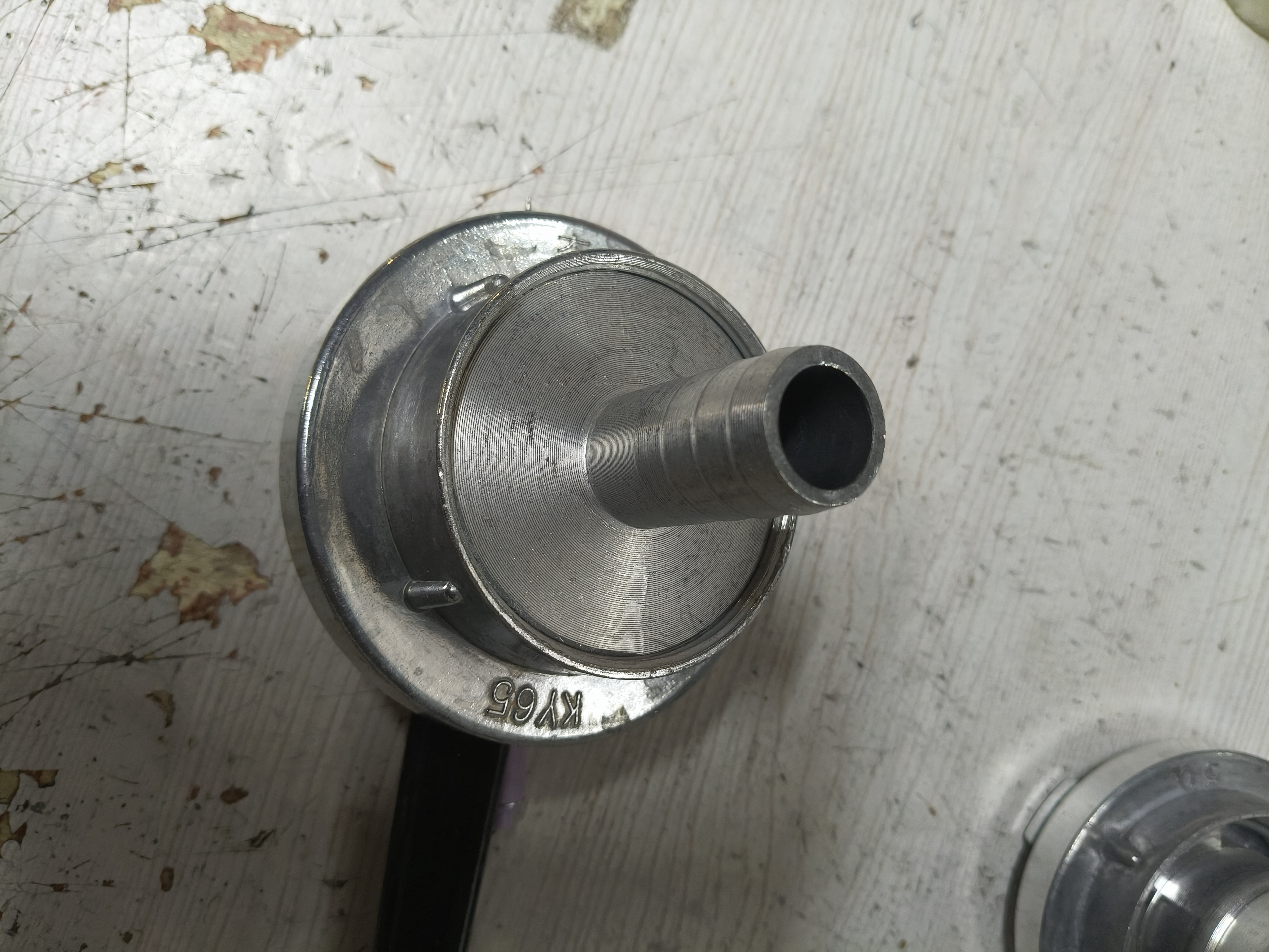 山河 消防栓转接头:DN65转20mm:猪咀接头带卡箍