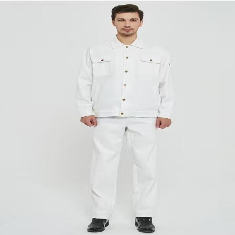 佰益 7028 白色阻燃工作服-160
