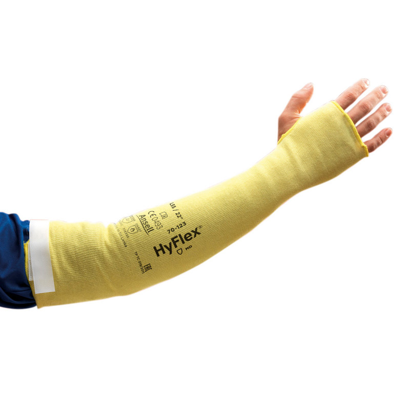 Ansell 安思尔 Kevlar Sleeves 70-123 纤维带拇指扣防割套袖