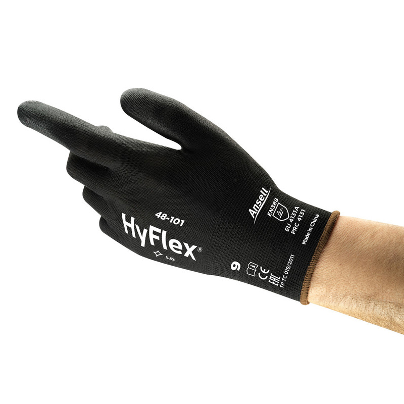 Ansell 安思尔 HyFlex 48-101 PU涂层精细操作手套