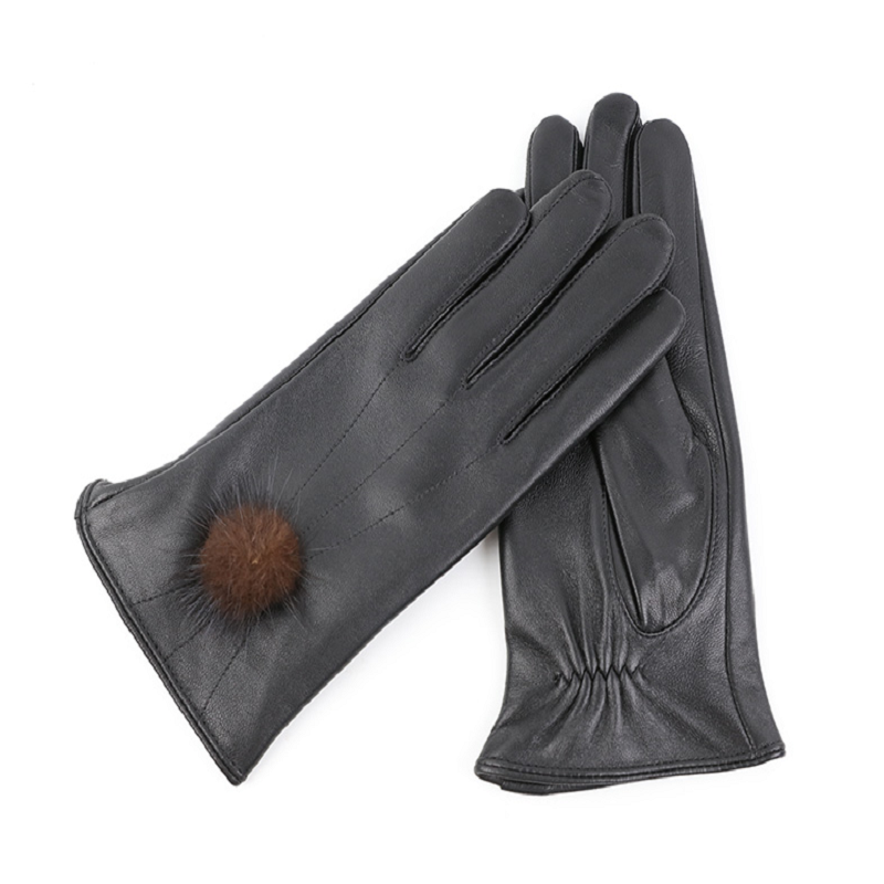 羊皮绒里手套-JH-W-510113-均码