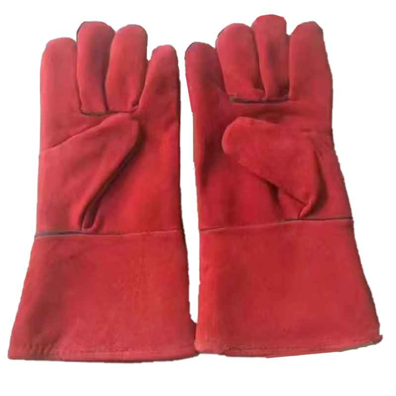 际华防护 牛皮电焊手套（定制）33cm