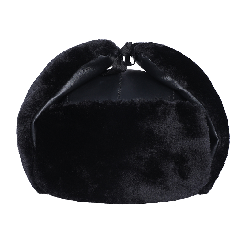 际华防护101503 冬用保暖棉安全帽仿羊剪绒款-玻璃钢内壳