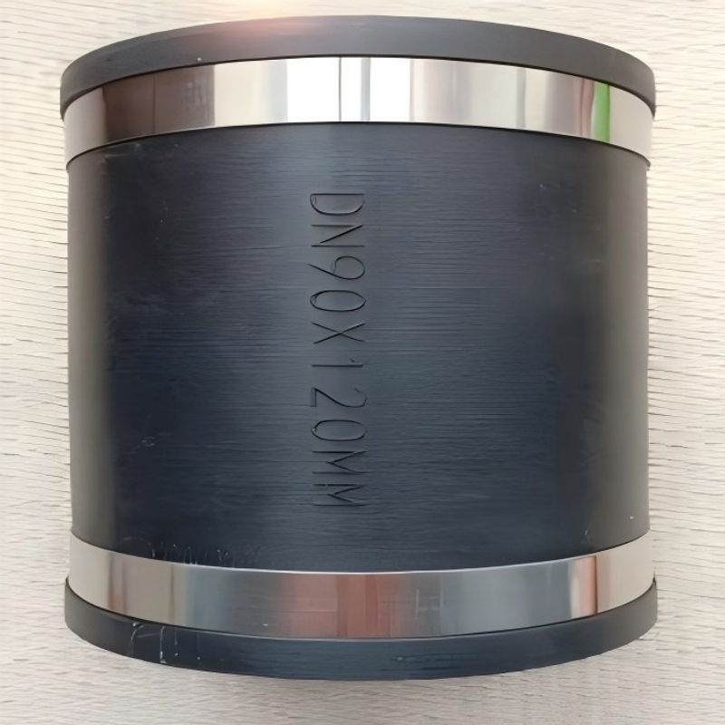 卡箍式橡胶软接头-内径165厘米 长度180厘米