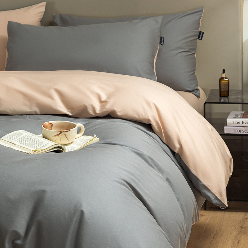 床上三件套100%纯棉（床单180*230/被套150*200/枕套48*74）