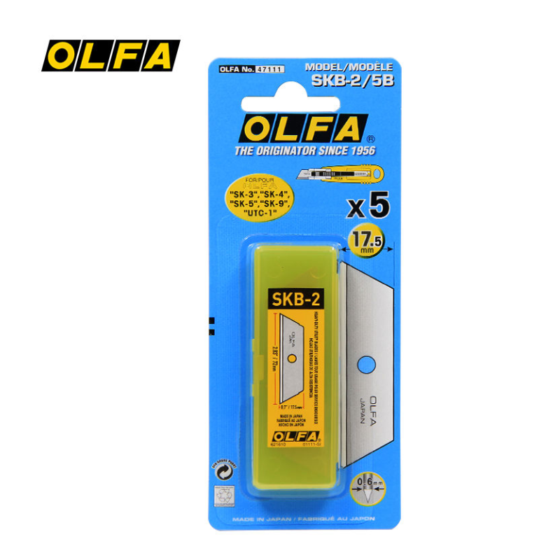 OLFA/爱利华 SKB-2 刀片（5片/盒）