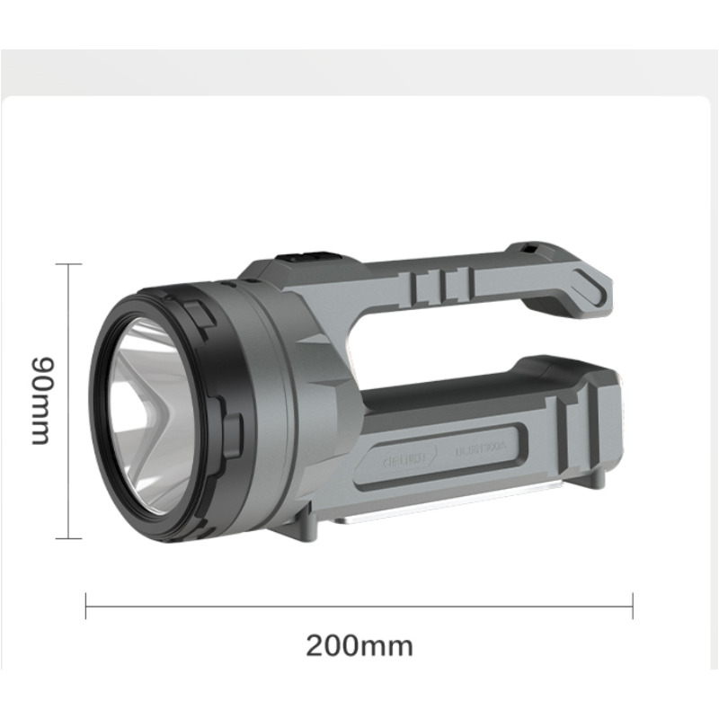 得力工具 DL551300A 手提灯(黑)-300lm3600mAh