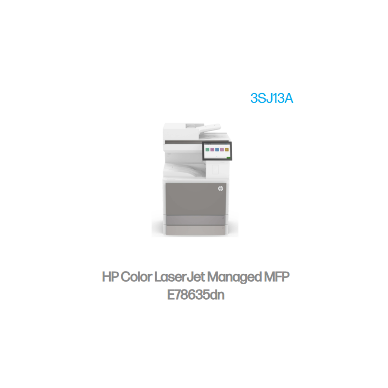 惠普(HP) E78635dn A3彩色激光多功能打印机 复合机
