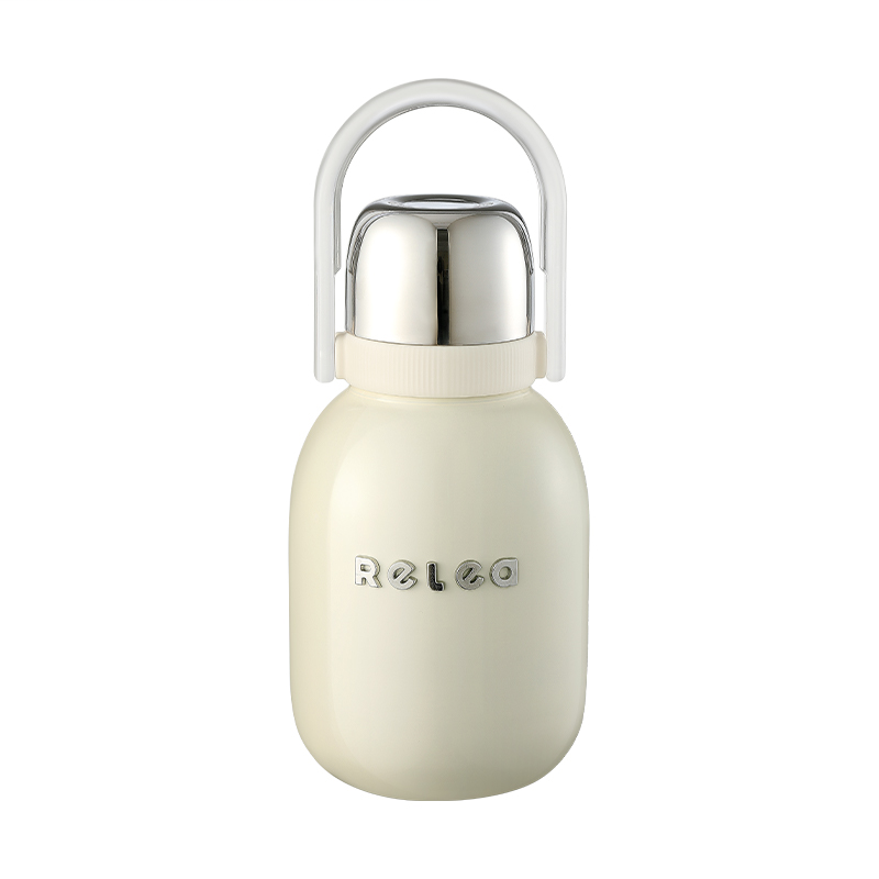 物生物 JV012334-0950-BS 女士316L不锈钢大肚杯950ML（奶趣白）