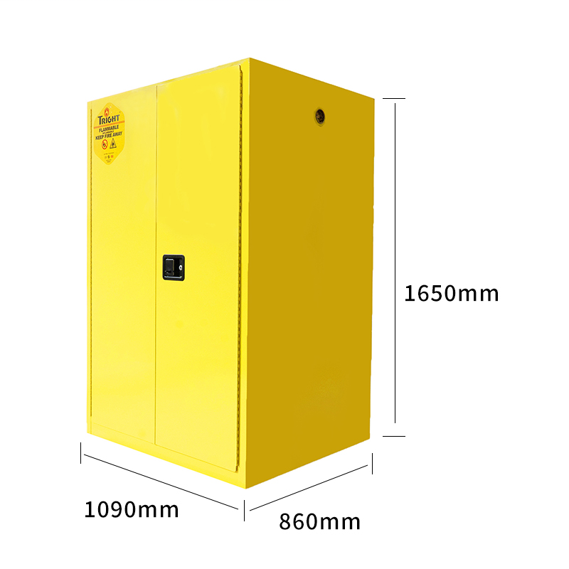 钛汭Tright 防爆柜 90加仑 TF0900 防火柜 黄色化学品柜