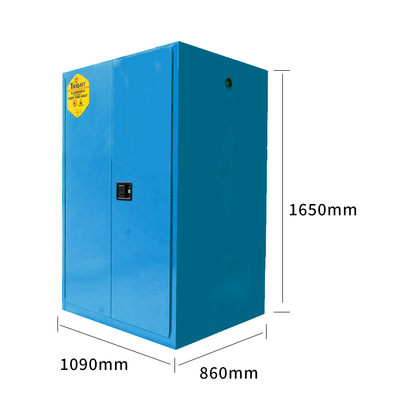 钛汭Tright 防爆柜 90加仑 TF0900B 防火柜 蓝色化学品柜